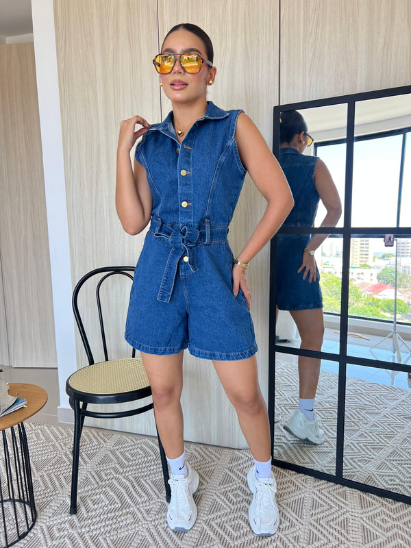ENTERIZO JULIANA - DENIM