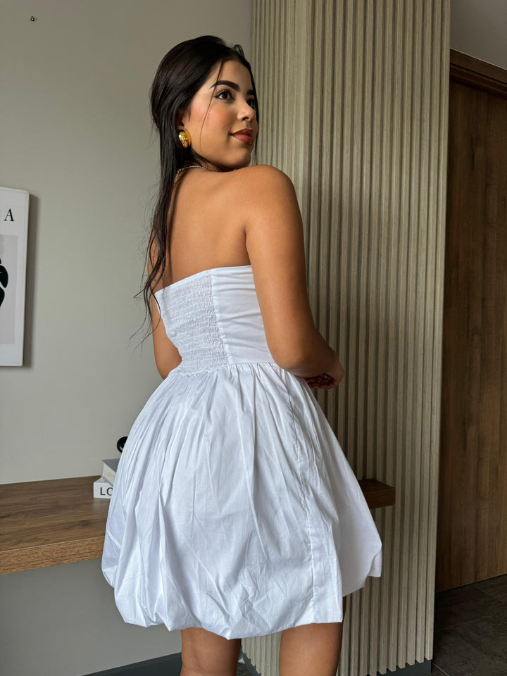 VESTIDO VIOLETA UNICOLOR