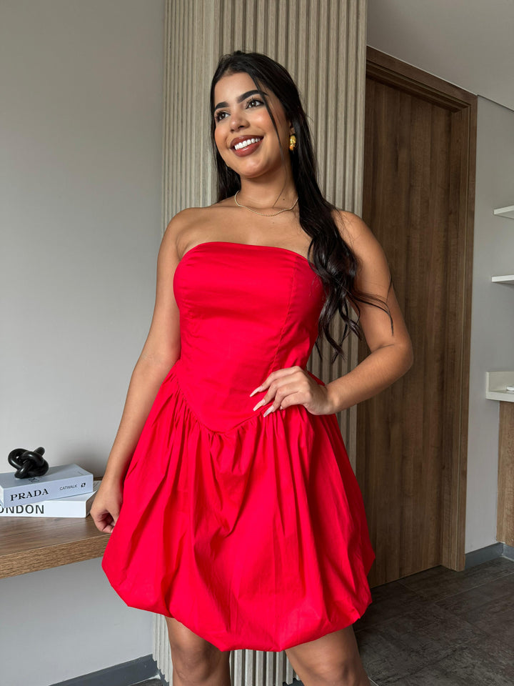 VESTIDO VIOLETA UNICOLOR