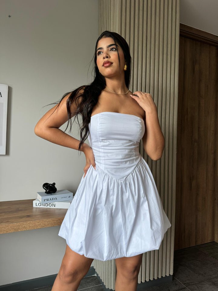 VESTIDO VIOLETA UNICOLOR